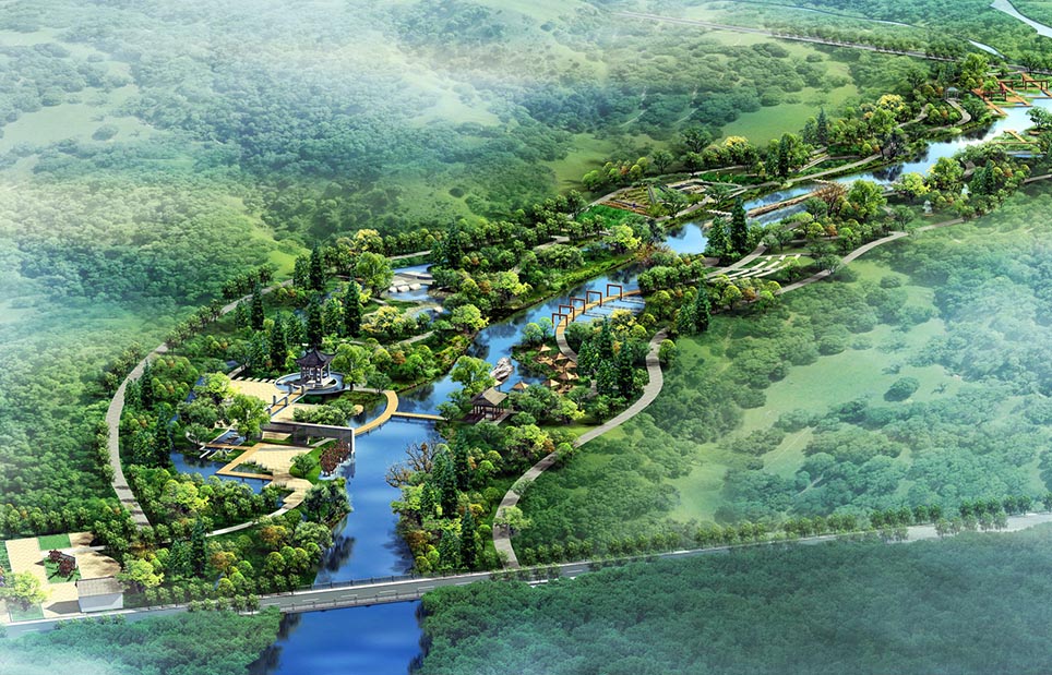 溪水公园景观方案设计
